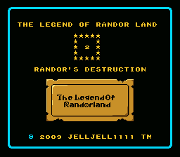 Super Mario World - Legend of Randorland 2 (demo 1.9) Title Screen